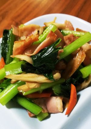 小松菜の炒め物-レシピのメイン写真