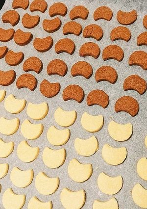 材料3つ簡単さくさくクッキー(卵不使用)-レシピのメイン写真