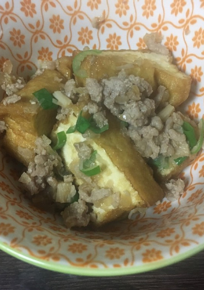 厚揚げとひき肉のうま煮-レシピのメイン写真