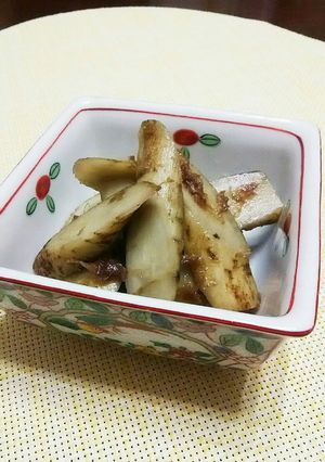 あっさりポリ旨☆ごぼうの梅おかか煮。-レシピのメイン写真