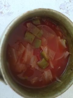インゲンのトマトスープ-レシピのメイン写真