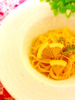 お店で食べた☆レモンバターソースのパスタ-レシピのメイン写真
