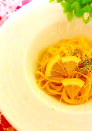 お店で食べた☆レモンバターソースのパスタ-レシピのメイン写真