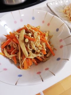 レンジで簡単☆きのこの焼肉のタレ炒め風-レシピのメイン写真