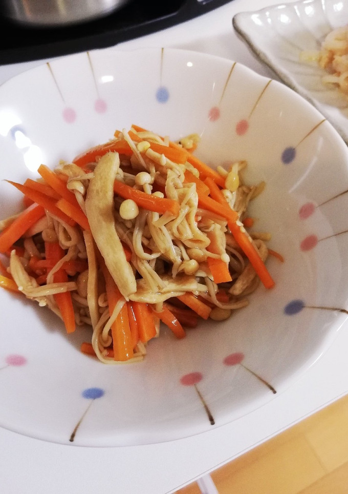 レンジで簡単☆きのこの焼肉のタレ炒め風-レシピのメイン写真