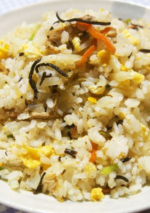 ひじきの煮物チャーハン！リメイク♪-レシピのメイン写真