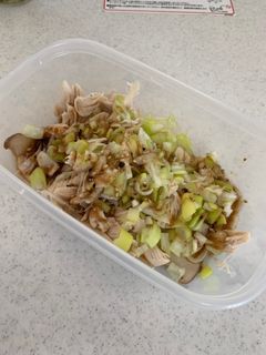 エリンギと鳥ささみのねぎ塩タレ和え-レシピのメイン写真