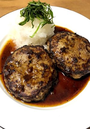 和風おろしそハンバーグ-レシピのメイン写真