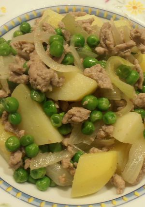 挽肉とじゃがいものソテー-レシピのメイン写真
