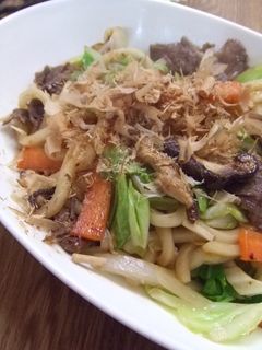 焼きうどん(和風しょうゆ味)-レシピのメイン写真