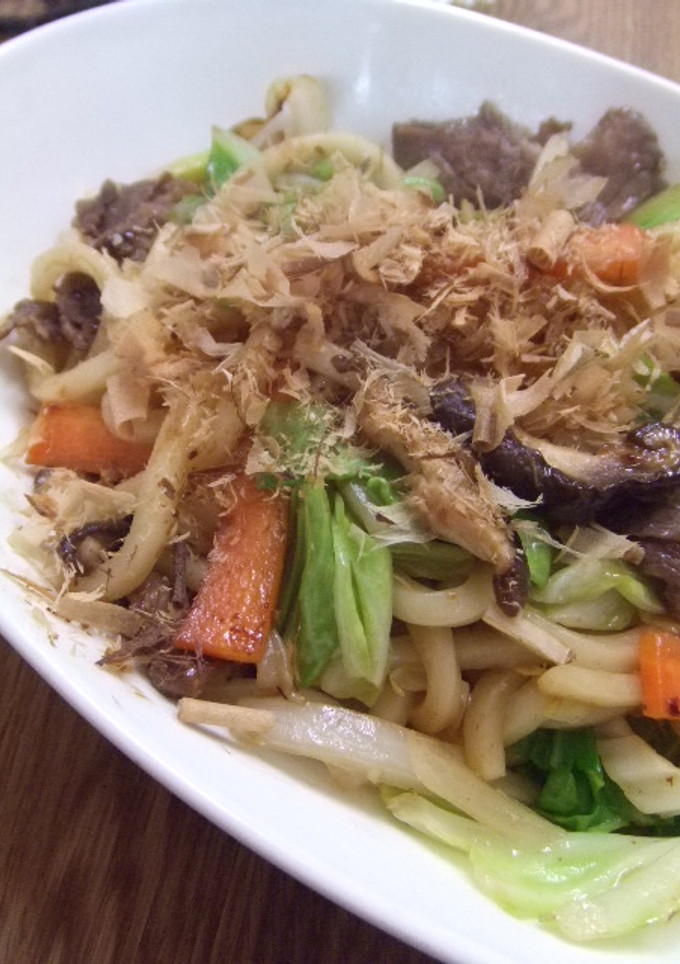 焼きうどん（和風しょうゆ味）-レシピのメイン写真