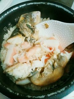 カニかまと白身魚の炊き込みご飯-レシピのメイン写真