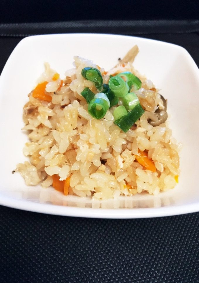 2度美味しい☆鮭ときのこの炊き込みご飯-レシピのメイン写真