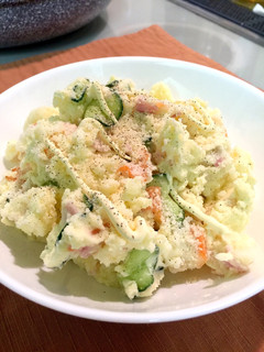 【定番】キュウリとハムのポテトサラダ-レシピのメイン写真