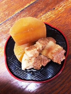 簡単・レンジ鍋で作る角煮大根-レシピのメイン写真