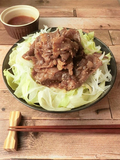 男子が喜ぶ★簡単焼き肉サラダ-レシピのメイン写真