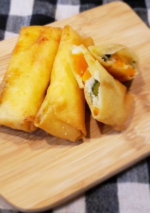 節約ボリュームおかず♪ポテトサラダ春巻き-レシピのメイン写真