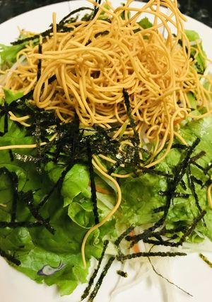 市販サラダパックのサラダ麺サラダ-レシピのメイン写真