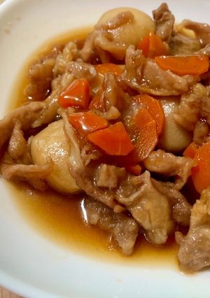 豚肉と里芋の煮物-レシピのメイン写真