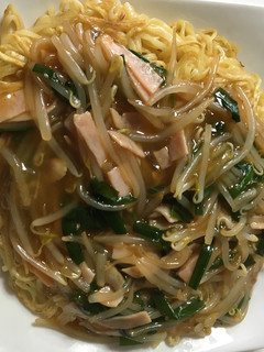 あんかけ焼きそば(辛ラーメンの顆粒)-レシピのメイン写真