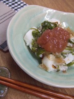 長芋とメカブの梅和え-レシピのメイン写真