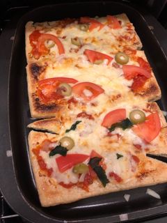 糖質オフ!油揚げピザ-レシピのメイン写真