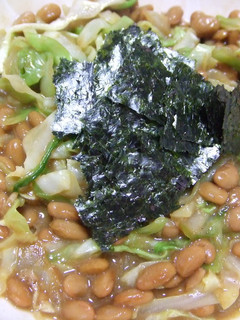 納豆キャベツ(バター醤油味)-レシピのメイン写真