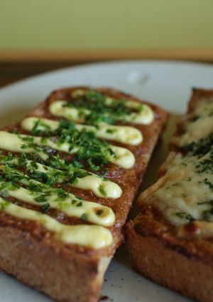 ちょっとこってり!味噌マヨトースト-レシピのメイン写真