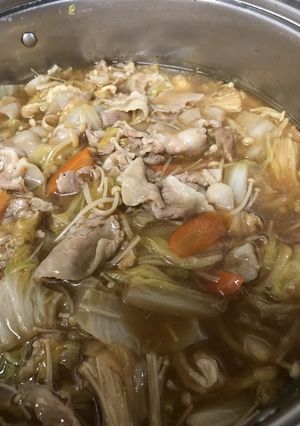 白菜と豚のトロッとあんかけ煮-レシピのメイン写真