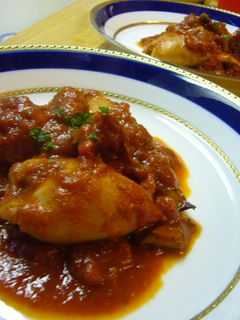 イカの詰めものトマト煮-レシピのメイン写真
