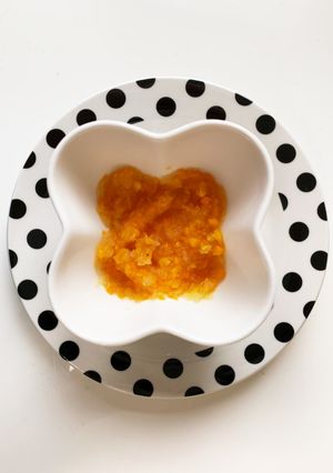 モグモグ期 りんごとにんじん離乳食-レシピのメイン写真