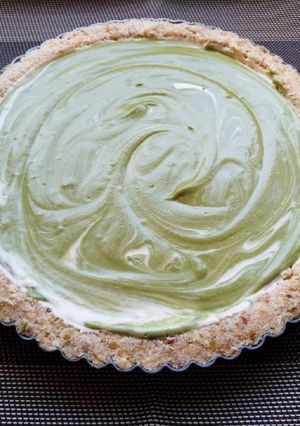 抹茶のチーズケーキ風ロータルト-レシピのメイン写真