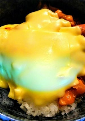 【凪めしレシピ】チーズタッカルビ風丼-レシピのメイン写真