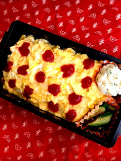 オムライス弁当〜卵焼き乗せるバージョン-レシピのメイン写真
