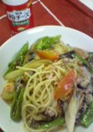夏野菜パスタ-レシピのメイン写真