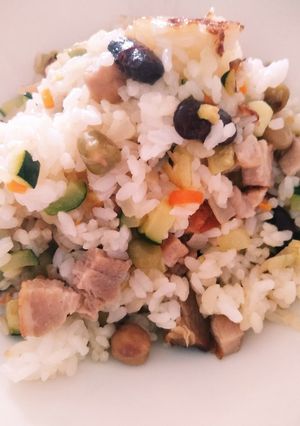 簡単に♪お豆たっぷりのピラフ♪-レシピのメイン写真