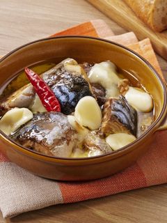 簡単!さば缶詰のチーズアヒージョ-レシピのメイン写真