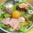 サクッと和洋折衷サラダボウル朝飯∝