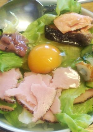 サクッと和洋折衷サラダボウル朝飯∝-レシピのメイン写真