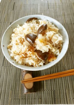 京丹波大黒本しめじの炊き込みごはん-レシピのメイン写真
