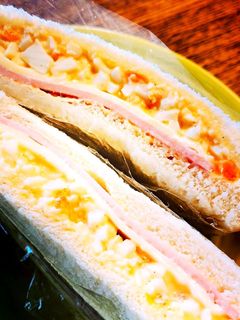 ハムチーズたまごサンド-レシピのメイン写真