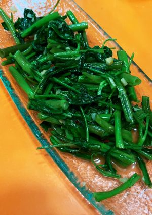 空芯菜の炒め物(5分以内)-レシピのメイン写真