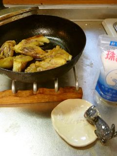 最珠洲のみょうがの天ぷら-レシピのメイン写真