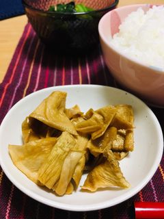 大根の皮のお漬物-レシピのメイン写真