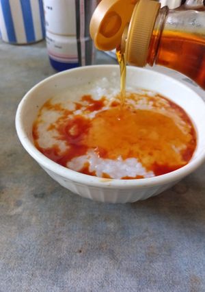 秋風邪に醤油メイプルシロップ粥-レシピのメイン写真