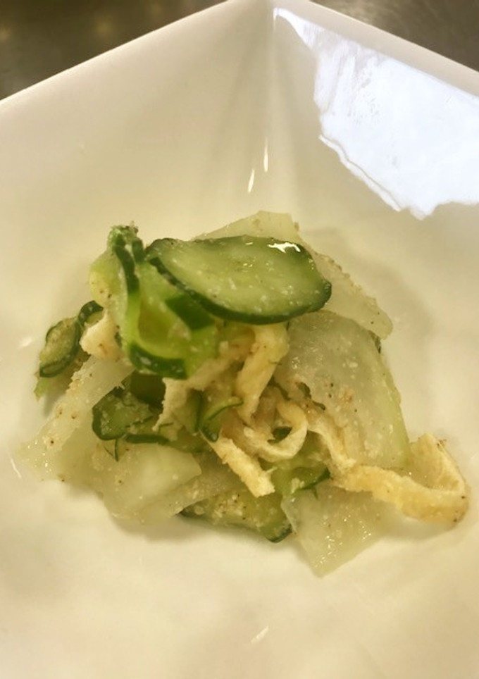冬瓜の酢の物【JA福岡市】-レシピのメイン写真
