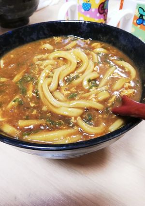 お出汁のバランス最高！手作りカレーうどん-レシピのメイン写真