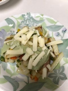 長芋ベーコンベジ炒め-レシピのメイン写真