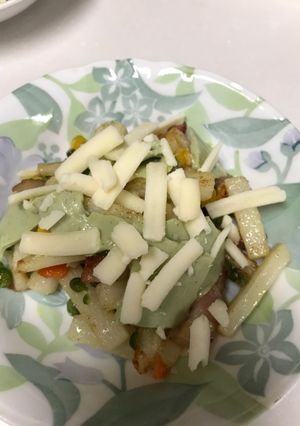 長芋ベーコンベジ炒め-レシピのメイン写真