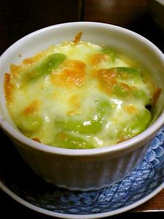 新玉ねぎとそら豆のグラタン-レシピのメイン写真